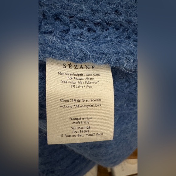 Sezane Jose Sweater Jumper - Picture 9 of 11